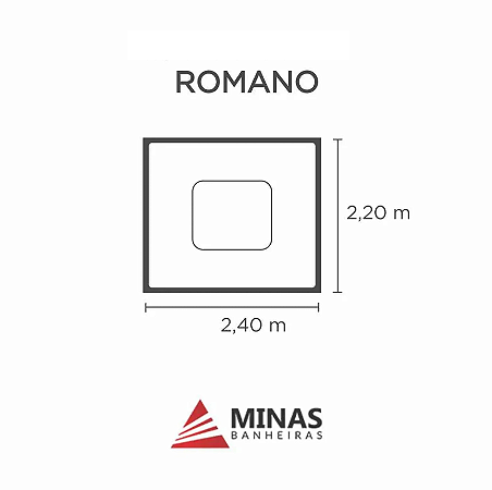 Capa SPA para Banheira Romano Minas Banheiras