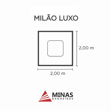 Capa SPA para Banheira Milão Luxo Minas Banheiras