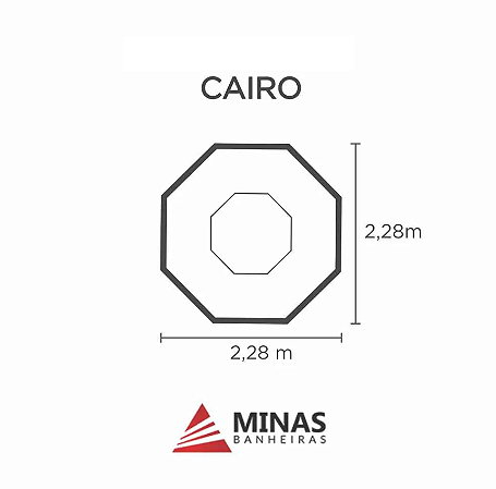 Capa SPA para Banheira Cairo Minas Banheiras