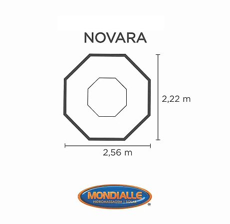 Capa SPA para Banheira Novara Mondialle