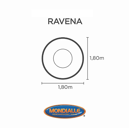 Capa SPA para Banheira Ravena Mondialle