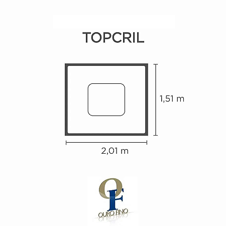 Capa SPA para Banheira Topcril Ouro Fino