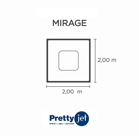 Capa SPA para Banheira Mirage Pretty Jet