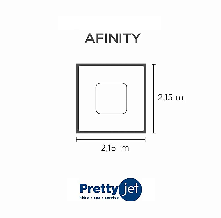 Capa SPA para Banheira Afinity Pretty Jet