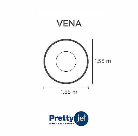 Capa SPA para Banheira Vena Pretty Jet