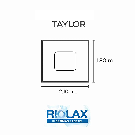 Capa SPA para Banheira Taylor Riolax