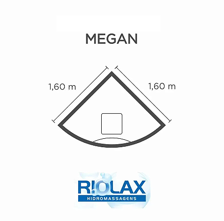 Capa SPA para Banheira Megan Riolax