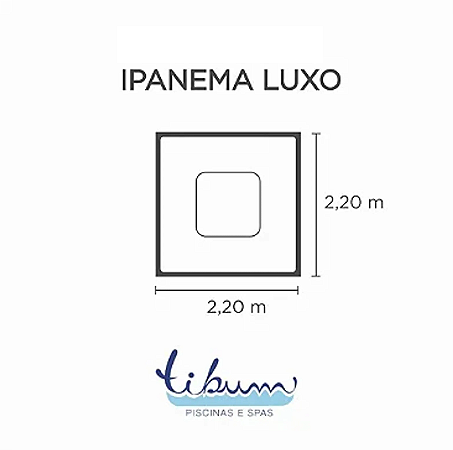 Capa SPA para Banheira Ipanema Luxo Tibum