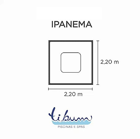 Capa SPA para Banheira Ipanema Básico Tibum