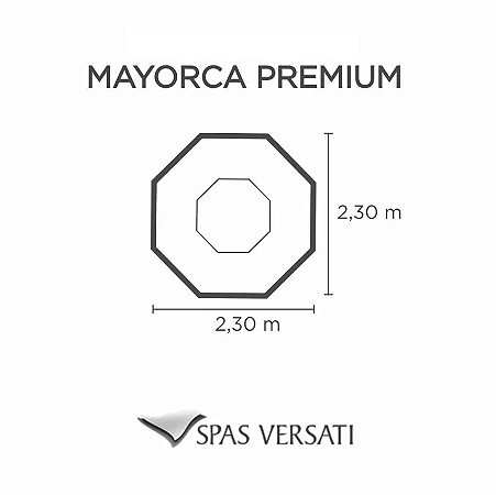 Capa SPA para Banheira Mayorca Premium Versati