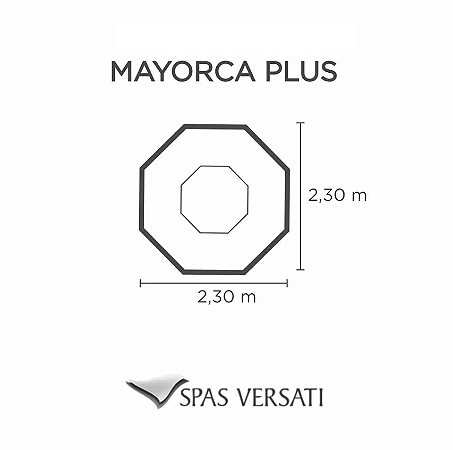 Capa SPA para Banheira Mayorca Plus Versati