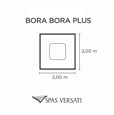 Capa SPA para Banheira Bora Bora Plus Versati