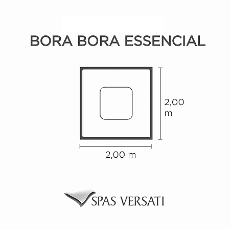 Capa SPA para Banheira Bora Bora Essencial Versati
