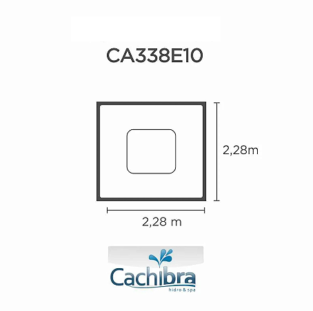 Capa SPA Banheira  Ca338E10 Sem Tv E Com Tv/Dvd Cachibra
