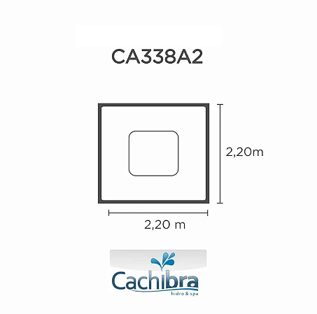 Capa SPA Banheira Ca338A2 Cachibra