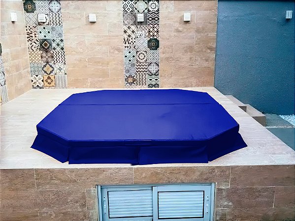 Capa para SPA Sextavada (Dobrável ou  Enrolável)