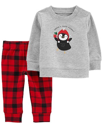 Moletom e Calça Pinguim