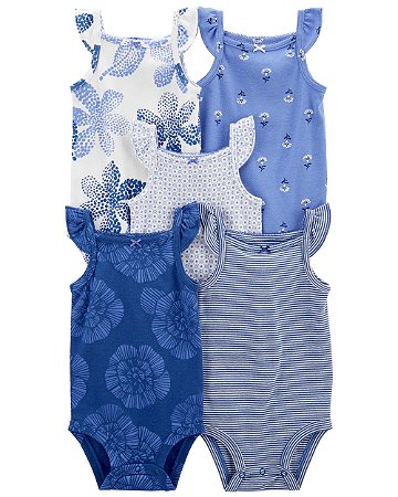 Kit Body Regata Azul