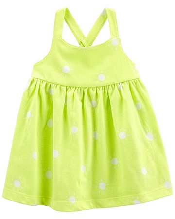 Vestido Verde com Sol
