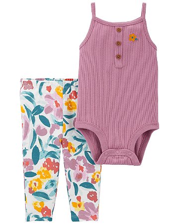 Body Lilas e Legging Florida