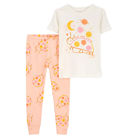 Pijama Camiseta e Calca Joaninha