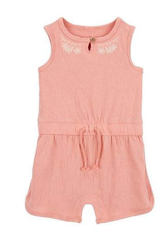 Romper / Macacaquinho Rosa  - 24 meses