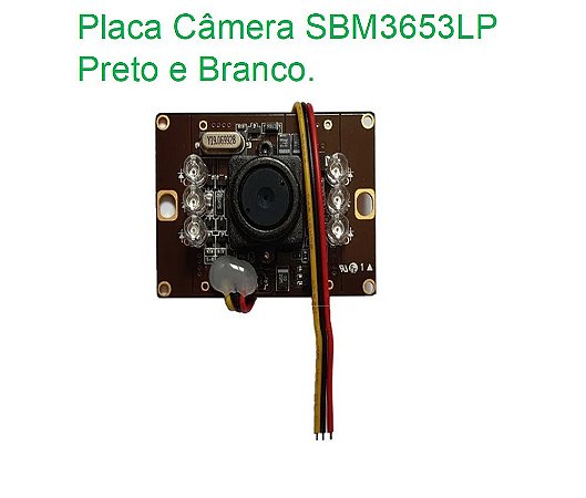 Modulo Câmera SBM3653LP Preto e Branco