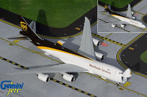 Gemini Jets 1:400 UPS Boeing 747-8F Interativo