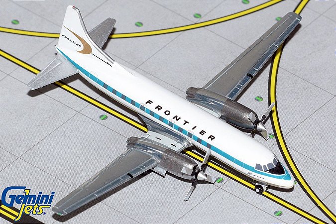 Gemini Jets 1:400 Frontier Airlines Convair CV-580