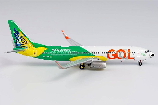 NG Models 1:400 GOL Linhas Aereas Boeing 737-800W Voa Canarinho