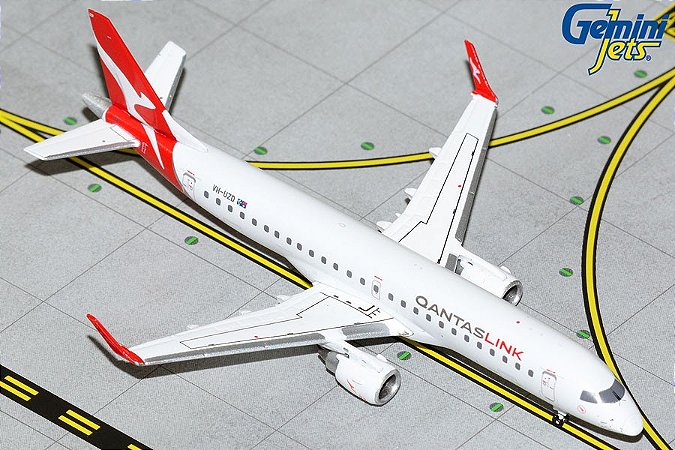 PRÉ- VENDA Gemini Jets 1:400 QantasLink Embraer 190AR