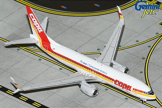Gemini Jets 1:400 Copa Airlines Boeing 737-800 "75th Anniversary Retro"