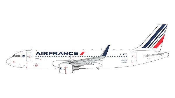 PRÉ- VENDA - Gemini Jets 1:200 Air France Airbus A320-200