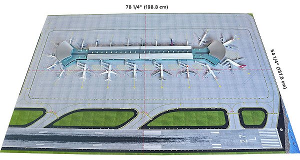 Gemini Jets 1:400 Tapete para o Terminal com Rotundas Deluxe (ENCOMENDA)