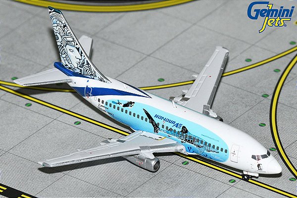 Gemini Jets 1:400 AVIATSA Boeing 737-200/Adv. ¨"Honduras Air"/"Bay Islands livery¨