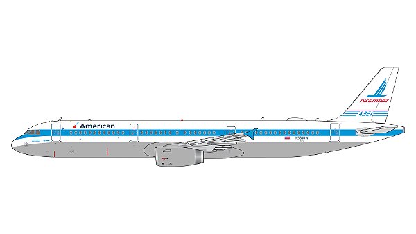 PRÈ-VENDA: Gemini Jets 1/400 American Airlines A321-200 "Piedmont" Heritage Livery