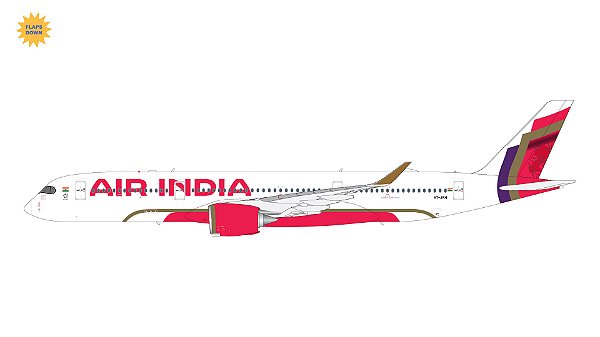 PRÈ-VENDA - Gemini Jets 1:200 Air India A350-900¨flaps down¨