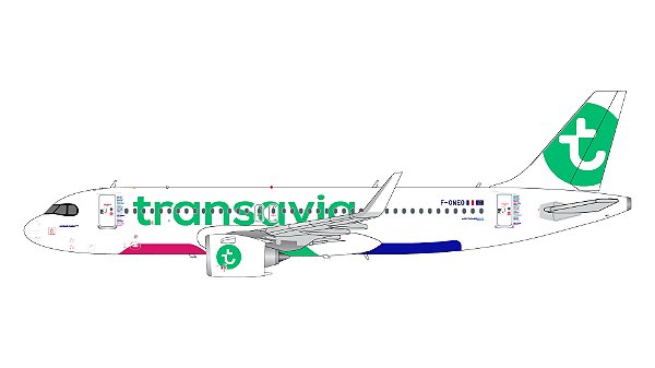 PRÉ-VENDA - Gemini Jets 1:200 Transavia Airlines A320neo