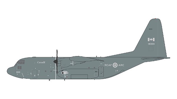 PRÉ-VENDA - Gemini Jets 1:200 Royal Canadian Air Force CC-130H ¨ Hercules¨