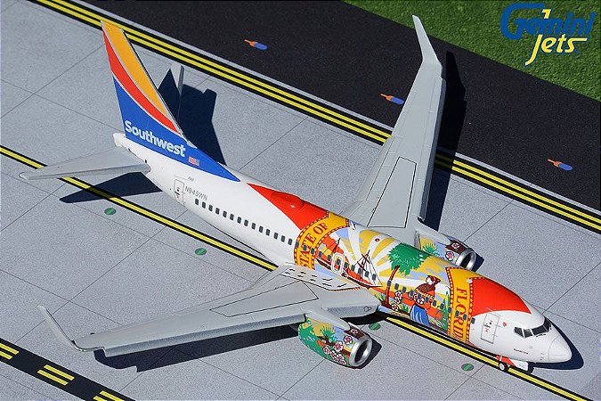 Gemini Jets 1:200 Southwest Airlines Boeing 737-700 "Florida One" Flaps/Slats Extended