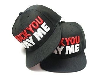 Boné Fuck you Pay me