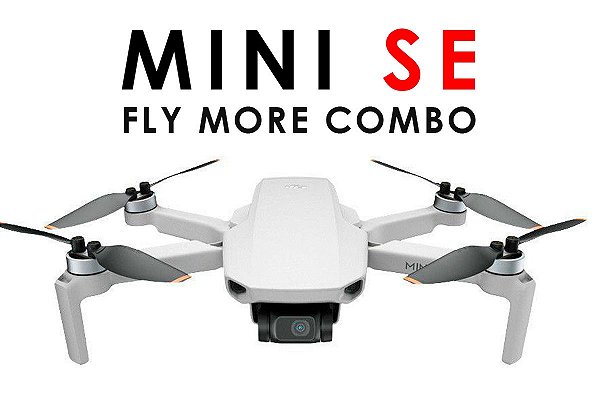 Drone DJI Mini *SE* Fly More Combo (Versão NACIONAL)