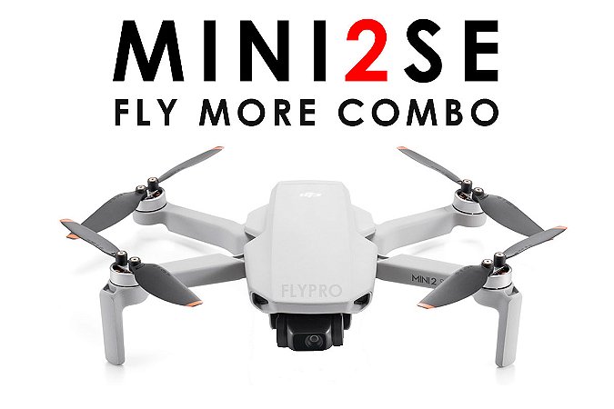 Drone DJI Mini 2 SE Fly More Combo (Versão Nacional)