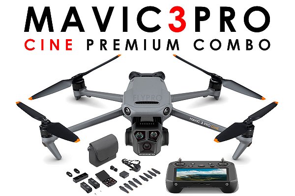 Drone DJI Mavic 3 Pro Cine Premium Combo (Versão Nacional)