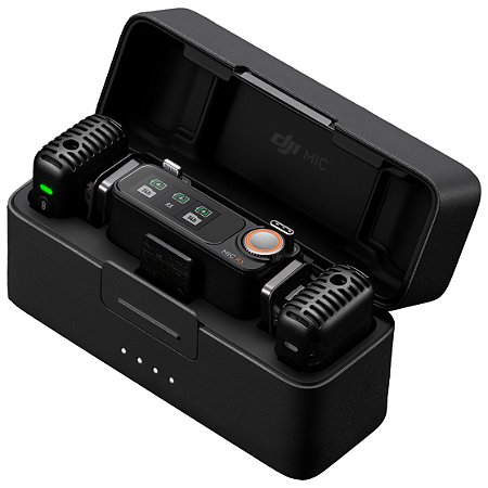 Microfone DJI Mic 2 (2 TX + 1 RX + 1 Case)