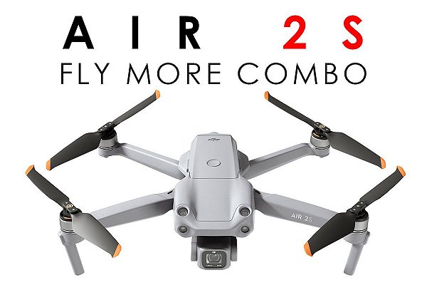 Drone DJI Air 2S - Fly More Combo (Versão Nacional) - FlyPro - A melhor loja  de Drones do Brasil!