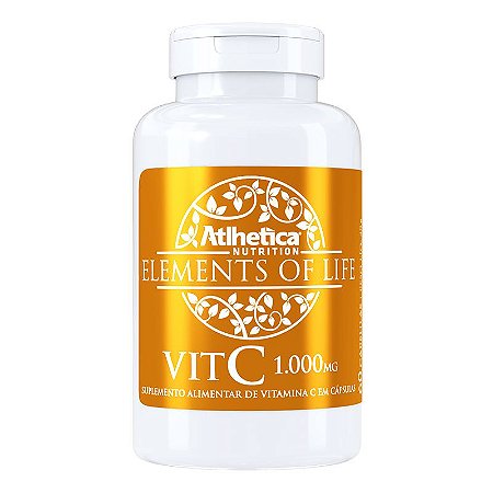 Elements Of Life VIT C 1000mg 60 Caps - Atlhetica Nutrition