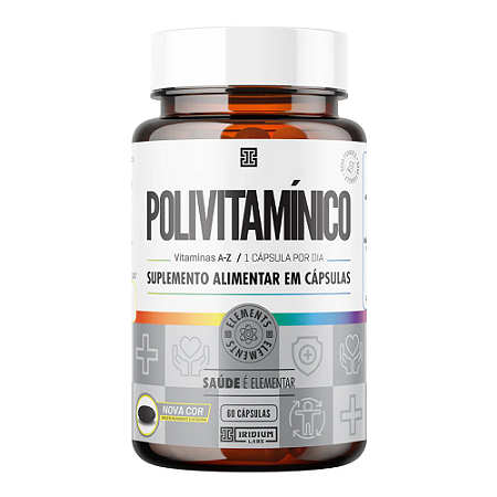 Polivitamínico 60 Caps 100% IDR - Iridium Labs