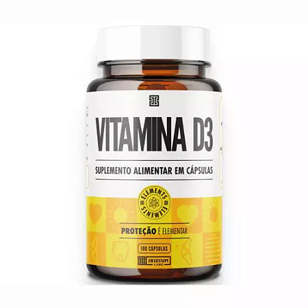 Elements Vitamina D3 2000 UI 100 caps - Iridium Labs