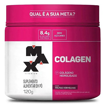 Colagen Hidrolisado 120g - Max Titanium